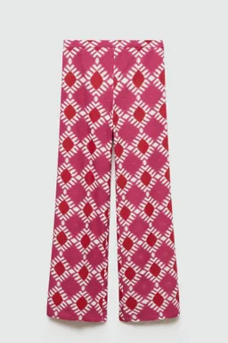 Pantalón estampado geométrico de Mango Teen en Pantalones para argentina