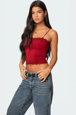 Musculosa cruella encaje de Edikted en Tops para argentina