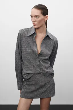 Camisa con strass de Mango en Camisas para argentina