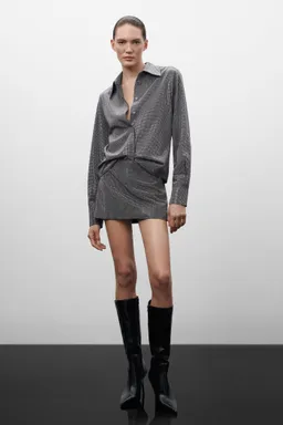 Camisa con strass de Mango en Camisas para argentina