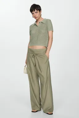 Polo punto calado de Mango en Tops para argentina