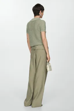 Polo punto calado de Mango en Tops para argentina
