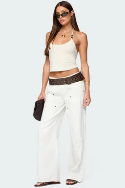 Top halter radley cuentas de Edikted en Tops para argentina