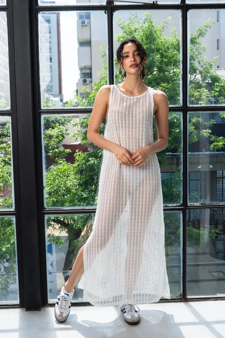 Vestido amplio crochet de Belle en Vestidos para argentina