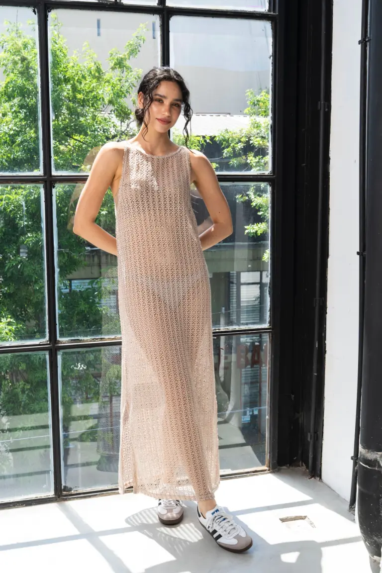 Vestido amplio crochet de Belle en Vestidos para argentina