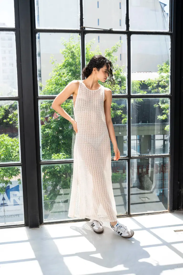 Vestido amplio crochet de Belle en Vestidos para argentina