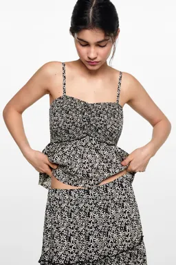 Falda larga estampada de Mango Teen en Faldas para argentina