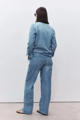 Jeans wide leg premamá de Mango en Pantalones para argentina