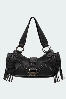 Bolso flecos cuero sintético de Edikted en Bolsos y Carteras para argentina