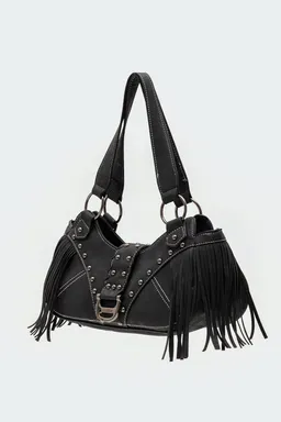 Bolso flecos cuero sintético de Edikted en Bolsos y Carteras para argentina