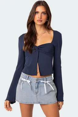 Top maxine nudo frontal de Edikted en Tops para argentina
