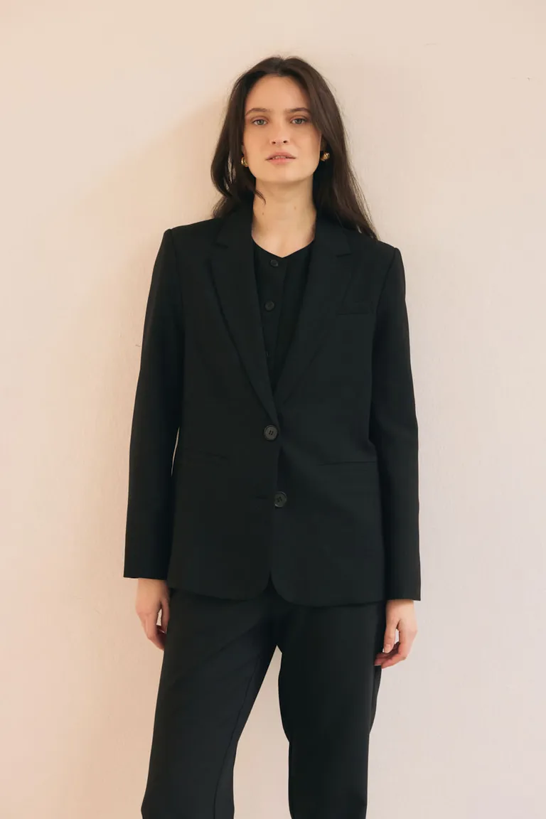 Blazer clásico de diseño modular y calce ajustado para mujer de Portsaid en Blazers para argentina