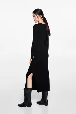 Vestido largo canalé de Mango Teen en Vestidos para argentina