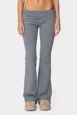 Leggings acampanados rayas kaeli de Edikted en Pantalones para argentina