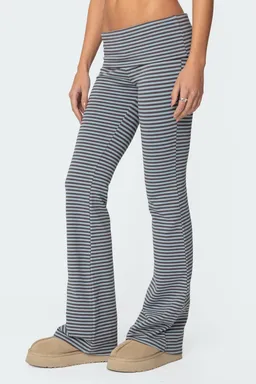 Leggings acampanados rayas kaeli de Edikted en Pantalones para argentina