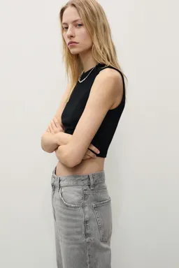 Jeans miami rectos tiro medio de Mango en Pantalones para argentina