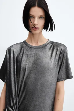 Vestido nudo foil de Mango en Vestidos para argentina
