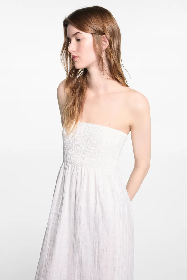 Vestido largo lúrex de Mango Teen en Vestidos para argentina