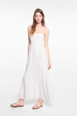 Vestido largo lúrex de Mango Teen en Vestidos para argentina