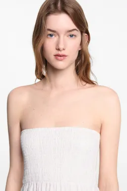 Vestido largo lúrex de Mango Teen en Vestidos para argentina