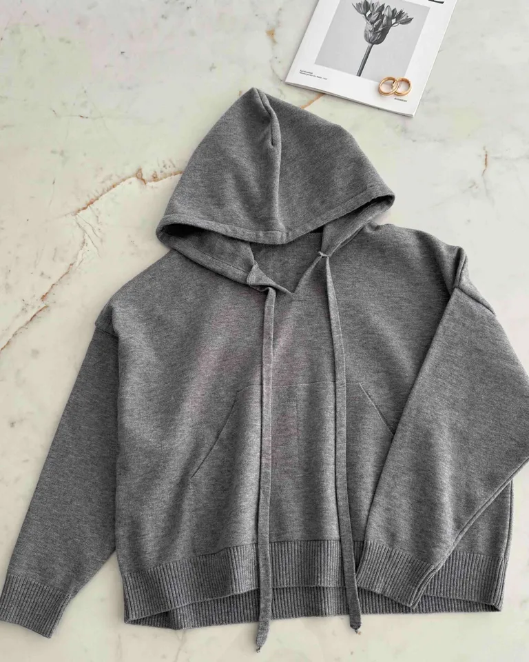 Hoodie de bremer grueso con bolsillo canguro y capucha para mujer de Hesed en Buzos y Sweaters para argentina