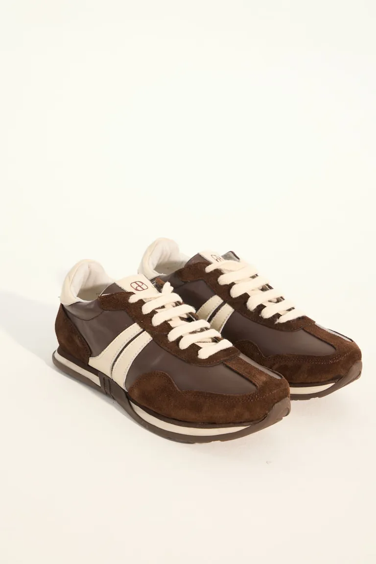 Zapatillas de cuero vintage con suela de goma, estilo retro y máxima durabilidad de Portsaid en Zapatillas para argentina