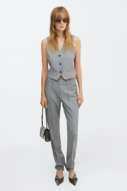 Pantalón traje rayas de Mango en Pantalones para argentina