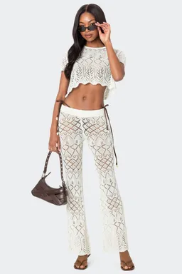 Pantalón crochet fable de Edikted en Pantalones para argentina