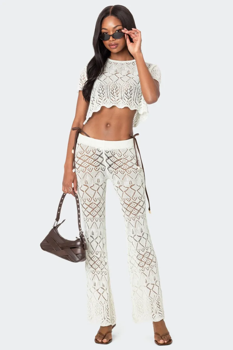 Pantalón crochet fable de Edikted en Pantalones para argentina