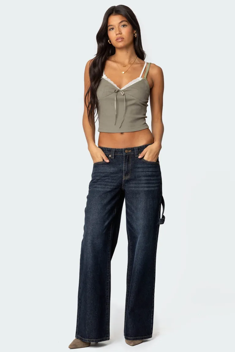 Jeans carpenter tiro bajo de Edikted en Pantalones para argentina