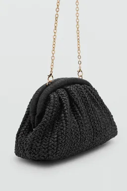 Bolso clutch fibra natural de Mango en Bolsos y Carteras para argentina