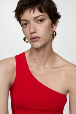 Top asimétrico algodón de Mango en Tops para argentina