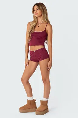 Micro shorts monroe de Edikted en Shorts para argentina