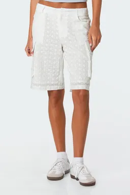 Bermudas cargo con ojales de Edikted en Shorts para argentina
