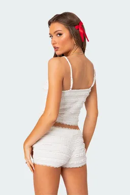 Musculosa lucy encaje volados de Edikted en Tops para argentina