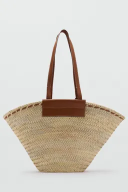 Capazo grande doble asa de Mango en Bolsos y Carteras para argentina