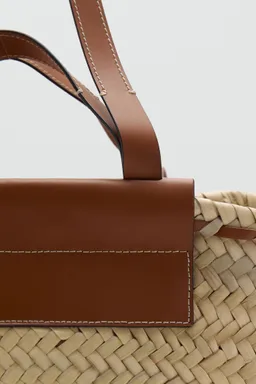 Capazo grande doble asa de Mango en Bolsos y Carteras para argentina