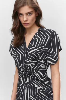 Vestido camisero tropical de Mango en Vestidos para argentina