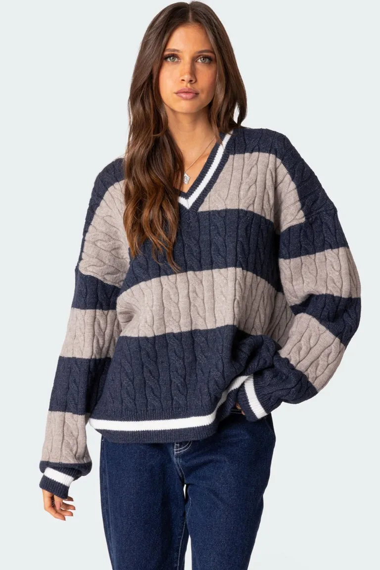 Romie sweater tejido cuello de Edikted en Buzos y Sweaters para argentina