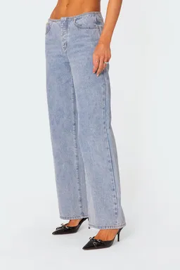 Jeans relaxed sin cintura de Edikted en Pantalones para argentina