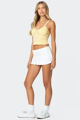 Musculosa con capas encaje de Edikted en Tops para argentina