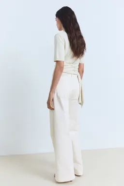 Jeans wideleg tiro alto de Mango en Pantalones para argentina