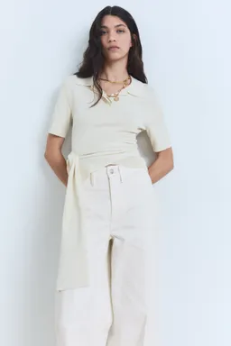 Jeans wideleg tiro alto de Mango en Pantalones para argentina