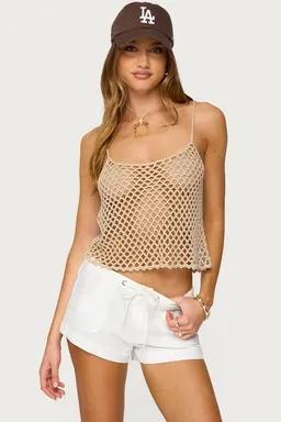 Musculosa crochet florenza de Edikted en Tops para argentina