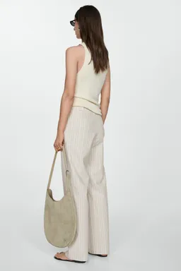 Pantalón recto rayas de Mango en Pantalones para argentina