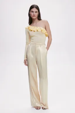 Jersey asimétrico volante de Mango en Tops para argentina
