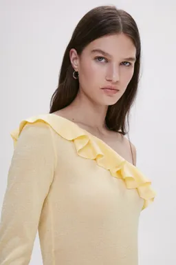 Jersey asimétrico volante de Mango en Tops para argentina