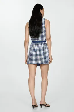 Vestido pata gallo cinturón de Mango en Vestidos para argentina