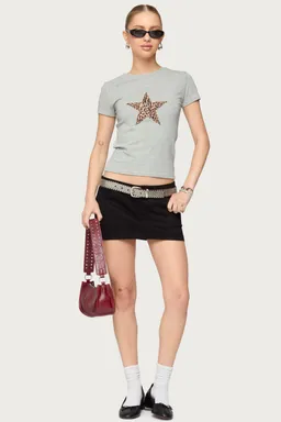Mini falda pantalón hayes twill de Edikted en Faldas para argentina