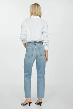 Jeans rectos costuras adelantadas de Mango en Pantalones para argentina